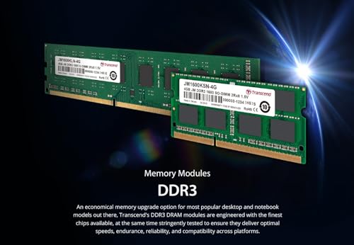 Image of Transcend 8GB DDR3 1600 Desktop RAM
