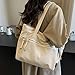LLINthy Bolso de hombro de lona para estudiantes y trabajadores de oficina Imagen de LLINthy Bolso de hombro de lona para estudiantes y trabajadores de oficina