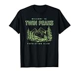 Twin Peaks Souvenir Welcome to Twin Peaks TV Show T-Shirt