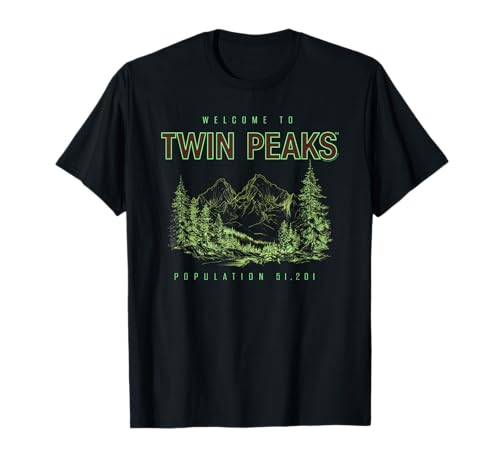Twin Peaks Souvenir Welcome to Twin Peaks TV Show Camiseta