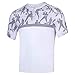 Babolat Compete Polo Men, Hombre, White/Steel Grey, M