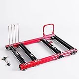 Matx Itx Pc Test Bench Open Air Pc Case Micro ATX Case Bracket Aluminum DIY Bare Frame,Matx Test Bench Creative Personality DIY Chassis Bracket Open Chassis,Bench Case Motherboard Stand (Red)