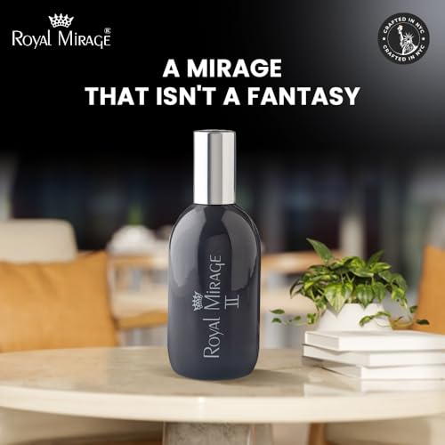 Royal Mirage II Eau de Toilette - Premium Citrus & Jasmine Fragrance Spray - ...