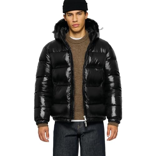 Manteau d hiver ample pour homme veste bouffante style streetwear de mi-saison