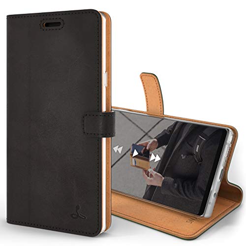 Exclusive Discount 🔥 Snakehive Vintage Wallet for Samsung Galaxy Note 9 || Real Leather Wallet Phone Case || Genuine Leather with Viewing Stand & 3 Card Holder || Flip Folio Cover with Card Slot (Black) Best Cyber Monday 🔥 Snakehive Vintage Wallet for Samsung Galaxy Note 9 || Real Leather Wallet Phone Case || Genuine Leather with Viewing Stand & 3 Card Holder || Flip Folio Cover with Card Slot (Black)
