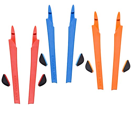 Pieds de rechange en silicone pour lunettes Oakleys Crosslink colorés taille unique