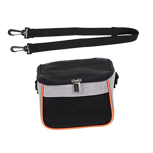 HOLIDYOYO Hamster Carrier Bag Guinea Pig Carrier Compact Pet Outing Backpack Zipper Closure Easy to Carry