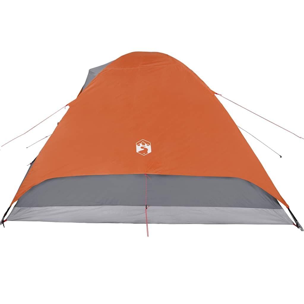 Genérico Tienda de campaña iglú para 6 Personas Impermeable Naranja,Deportes,Actividades al Aire Libre,Camping y Senderismo,Tiendas de campaña-94414