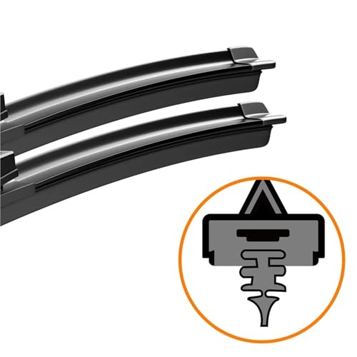 Essuie-glaces de voiture pour BMW E71 E72 F16 G06 | Pack de 2 pièces Type A - 2