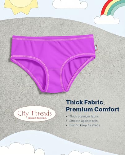 Image of City Threads Girls Bikini Bottoms Toddler Through Teen Sizes