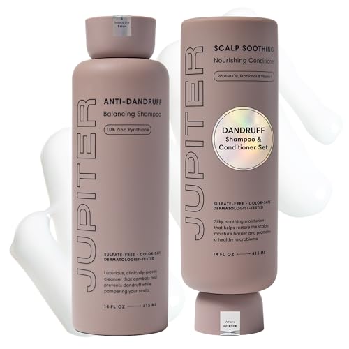 Jupiter, Physician-Formulated Anti-Dandruff Shampoo & Conditioner...