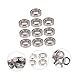 Mobestech 2sets Car Wheel Hub Bearing 144001 Steel Car Parts Remote Control Vehicle Accessory 10pcs*2