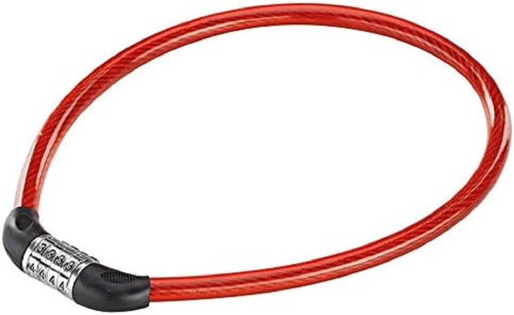 Prophete Cavo Di Blocco A Spirale Con Supporto – Lucchetto A Combinazione Per Bicicletta, Sicurezza Anti-balayage