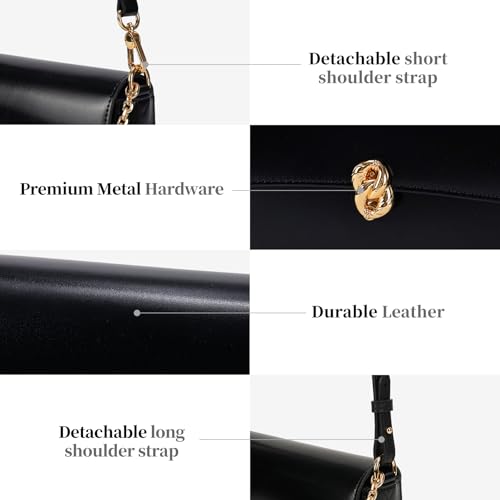 LA FESTIN Leather Crossbody Purse for Women Small Shoulder Bag with Adjustable Strap Trendy Designer Purses and Handbags3