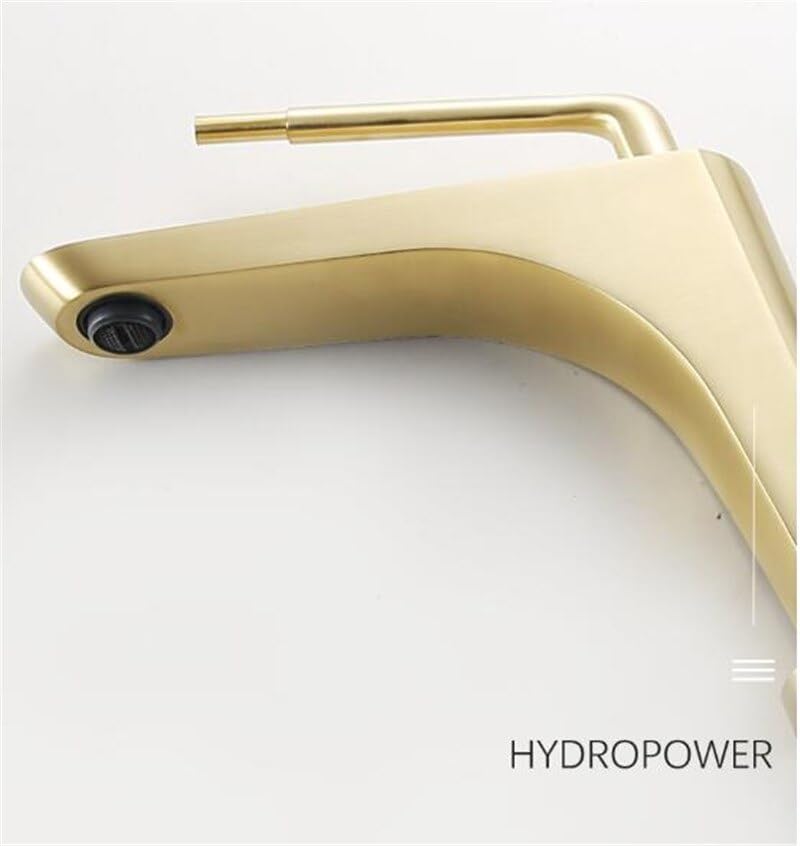 Grifo de lavabo de latón para renovar su baño con estilo sofisticado 3