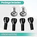 Wheel Lock Spare Tire Anti-Theft Bolts M14 X 1.25 Replace for 36136792851 Compatible with BMW 228i 328i 335i 428i 435i 528i 650i X1 X2 X3 X4 X5 X6 X7 Z4 M2 M3 M4 Pattern No. 057（6Pcs ）
