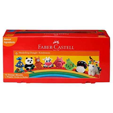 Faber Castell Modelliermasse, 6 Farbtöne Cover