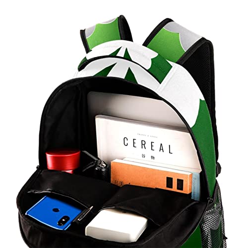 Sac à dos trèfle Saint-Patrick pour le collège et les sorties outdoor