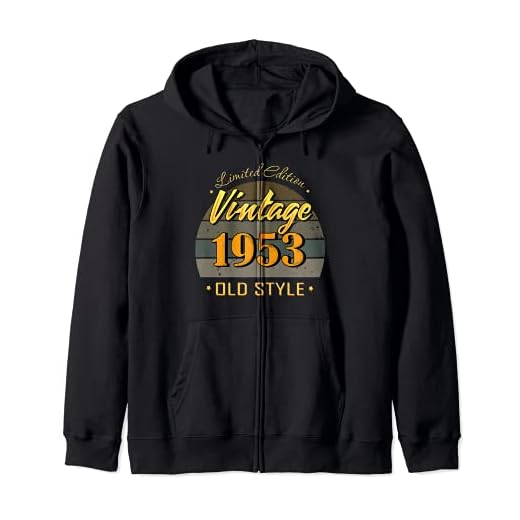 Regalo 68 años de edad 68 cumpleaños decoraciones 1953 Sudadera con Capucha