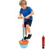 Chingcoo Hüpfbälle - Pogo Ball - Springball - Hüpfspielzeug Outdoor(Orange)
