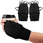 1 Pair Weighted Gloves for Tremors to Provide Hand Stability, Adjustable Weights Glove Hand Weights for Parkinsons Patients, Breathable Writing Strengthening Tool