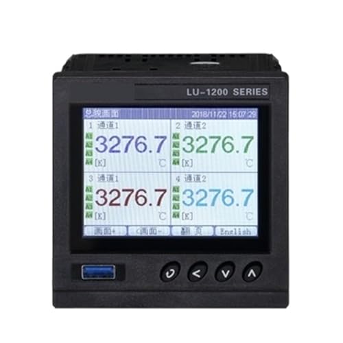 Paperless Recorder Industrial-Grade Temperature, Pressure, and Liquid Level Transmitter Multi-Channel Recorder 8/16/24/32 Channels(1 Channel RS485)