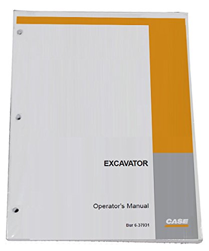 Case 9050 Excavator Operator's Owners Operation & Maintenance Manual - Part Number # 9-23820