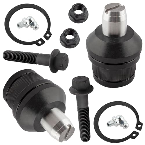 MYSMOT K80196 K80197 Front Suspension Upper & Lower Ball Joints Left & Right for Ford E-150 2007-2014 E-250 2003-2014 E-350 Super Duty 1999-2019 E-450 Super Duty 2003-2019, Pack of 4 by MYSMOT - Used condition - Image 2