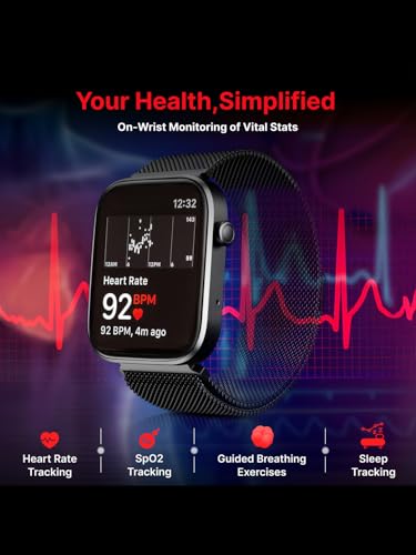 Image of TIMEX iConnect Navigator 1.83 inch(4.6cm) Display with Turn By Turn Navigation & BT Calling Smartwatch for Unisex - TWIXW904T