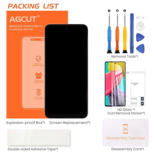 Image of for Moto G 5G 2023 Screen Replacement for Moto G 5G 2023 LCD Display XT2313 XT2313-6 LCD Digitizer Touch Screen Assembly Repair Part with Frame