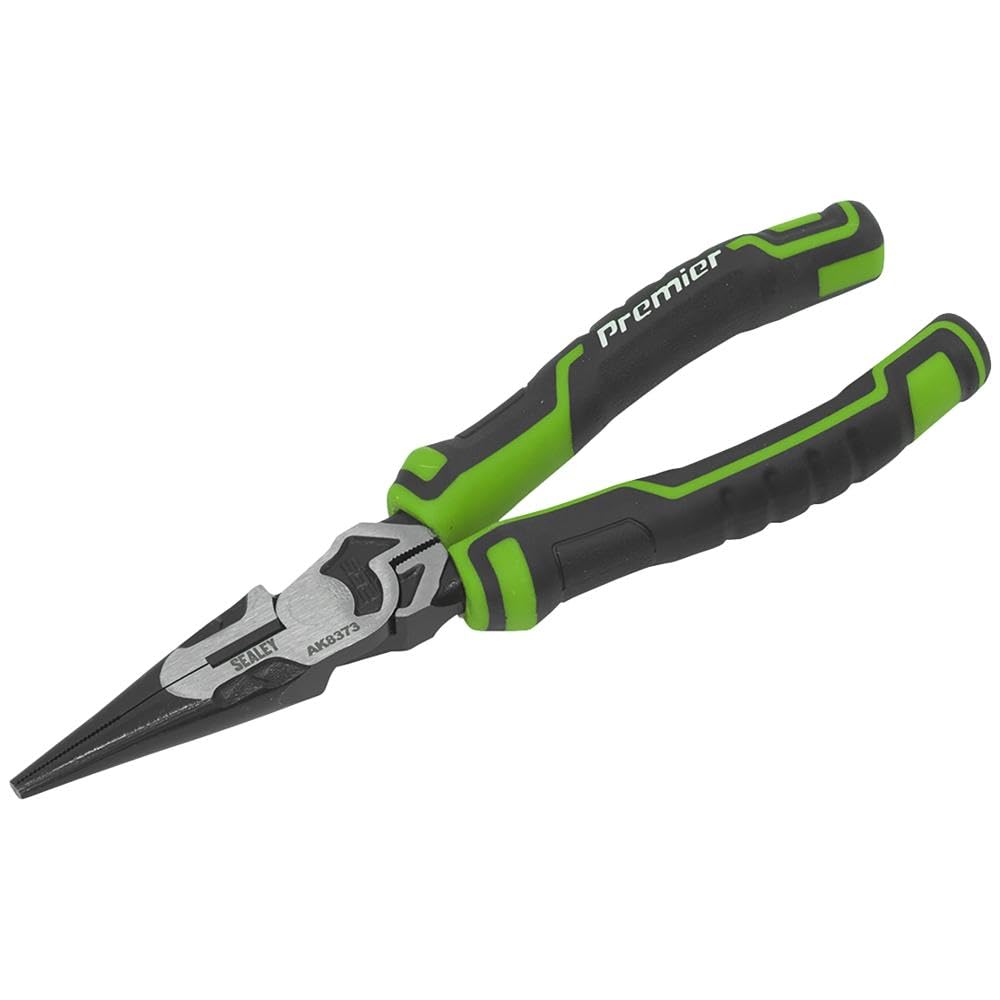 Sealey AK8376HV zielony 3-częściowy zestaw szczypiec o wysokiej dźwigni Hi-Vis