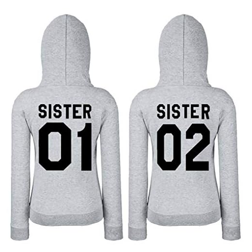 Sister Best Friends huvtröjor bästa vänner tröjor