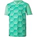 Produktbild PUMA Kinder teamFINAL 21 GraphicJerseyJr Trikot, Green Glimmer-Aqua Green, 128