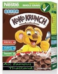 Koko Krunch Breakfast Cereals Chocolate Flavor Size 330 G.box Product of Thailand