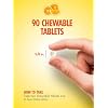 Sundance Chewable Vitamin C 1000mg | 90 Tablets | Natural Orange Flavor | Vegetarian, Non-GMO, and Gluten Free Supplement