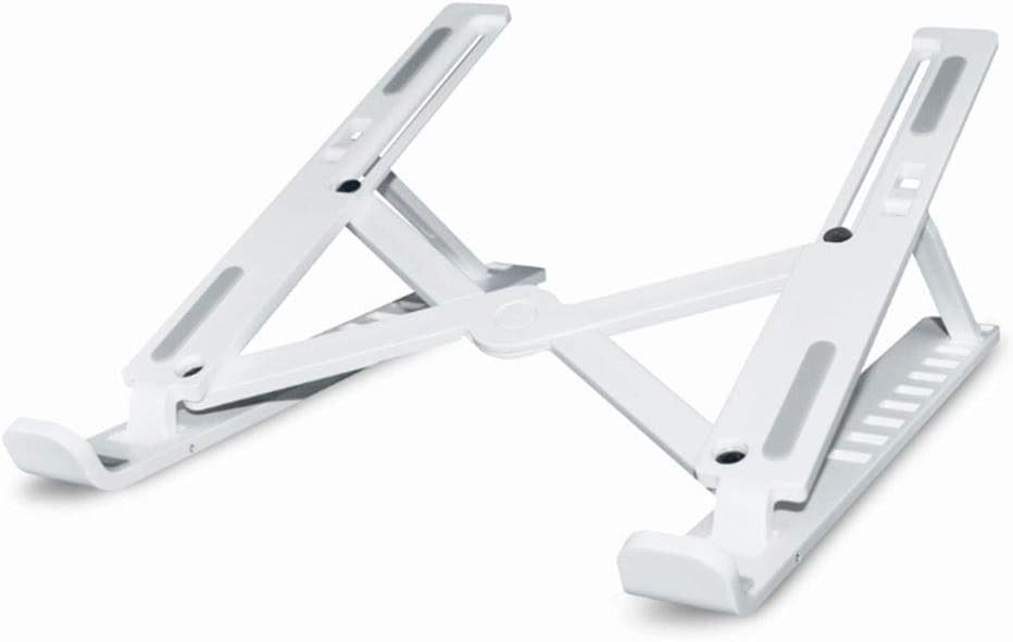 Foldable laptop stand, portable notebook computer lifting ventilation plate, 10-speed adjustable lightweight notebook computer lifting tray, suitable for 10"~17.3"