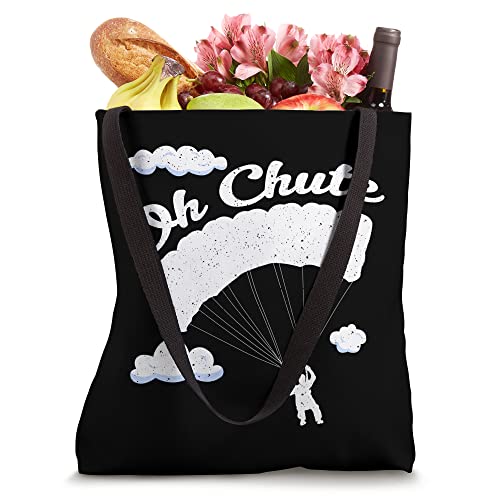 Bolso Tote divertido Skydive Parachute para paracaidista miniatura 4