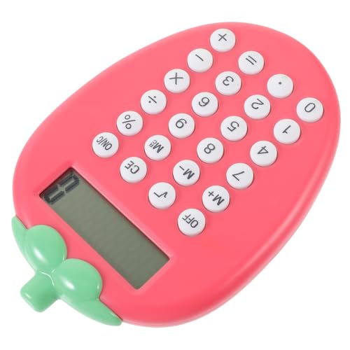 Calculadora portátil solar con funciones básicas y botones de ABS
