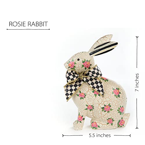 Mackenzie-Childs Rosie Rabbit, Rabbit Figurine For The Home, Rabbit Decoration #TOP3