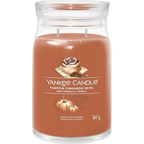 Yankee Candle Large Jara Signatire Pumpkin Cinnamon Swirl