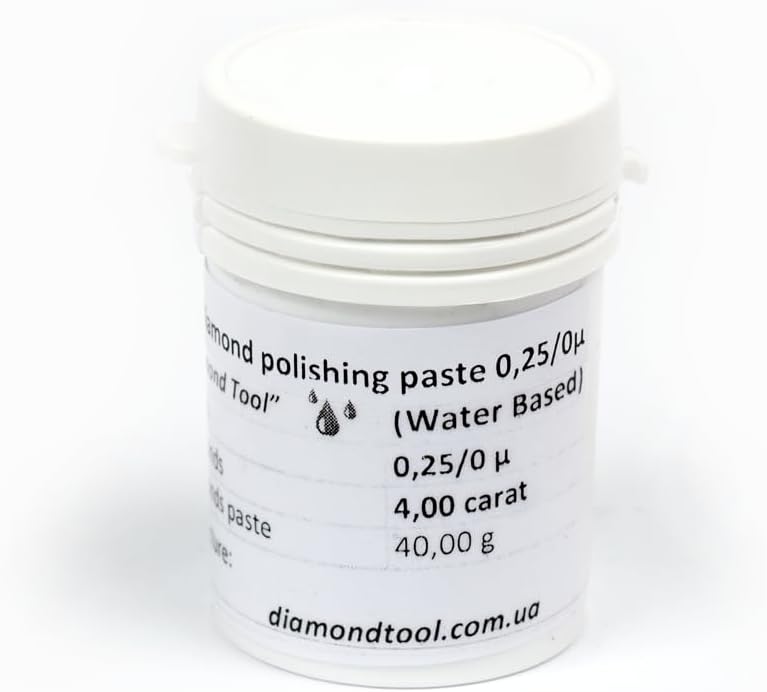 Diamond Water-Based polishing Paste 0.25 Micron. 40g