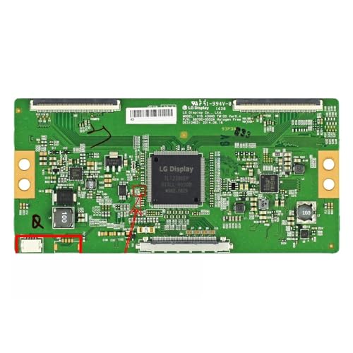 Placa Lógica T-Con 6870C-0552A, Compatible Con Hisense, LG, Westinghouse, Philips Y Vizio. Inversor De Piezas For TV De 43 Pulgadas.(With R126 resistor)