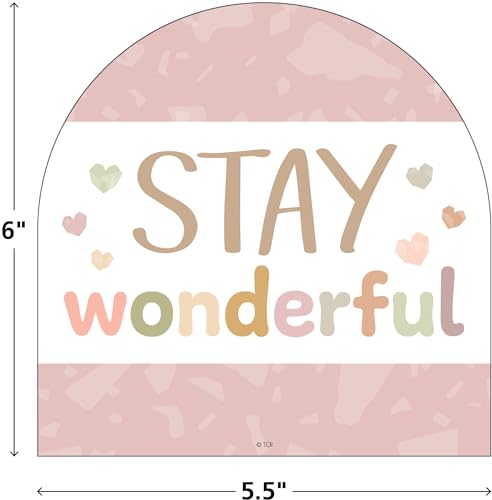 Teacher Created Resources Terrazzo Tones Positive Sayings Accents (TCR7219) - image 7