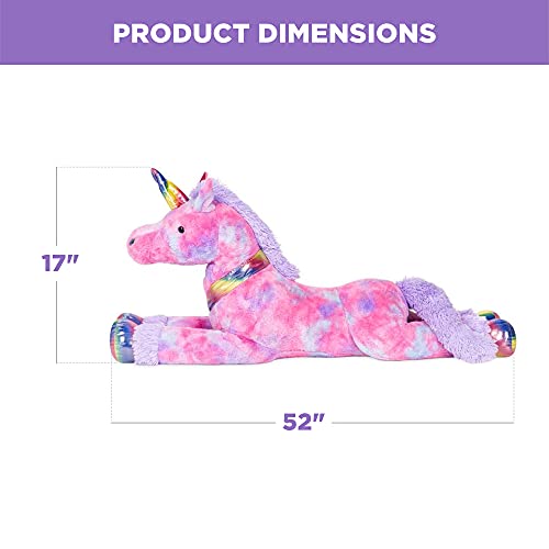 Best Choice Products SKY5305 52In Kids Extra Large Plush Unicorn thumb #6