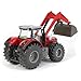 Siku 1985 Farmer Massey Ferguson with Front Loader, Red