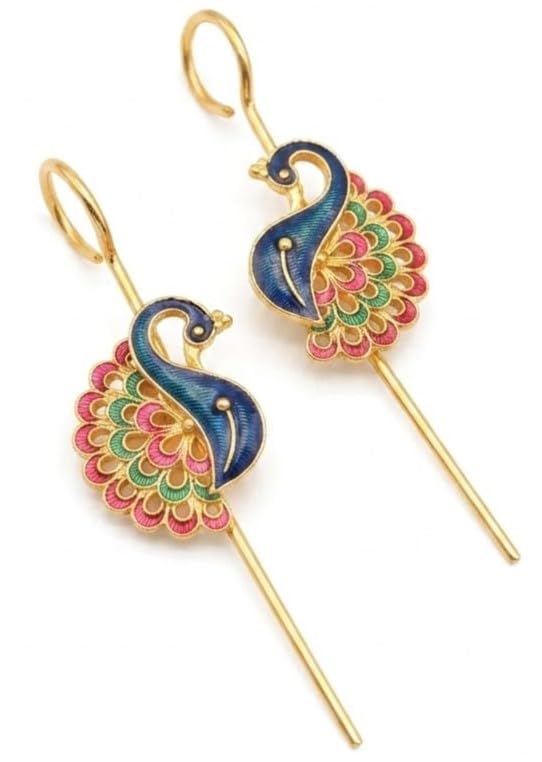 Designe Peacock Ear Cuff For Wormen-image-44