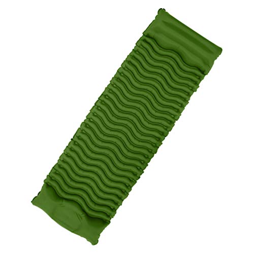 Wakauto 1 pç almofada design onda barraca colchão de ar ultraleve portátil para acampamento ao ar li