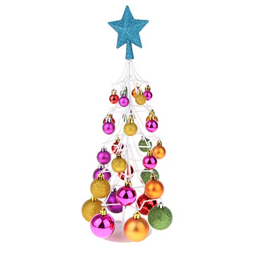 Generic Bola de Natal Árvore de Natal Bugiganga Árvore de Natal de Plástico - Multi
