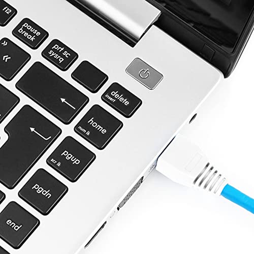 Yiovvom Soft Plastic Ethernet Rj45 Cable Connector Boots Cover Strain Relief Boots Cat5 Cat5E Cat6 Cat6E 100Pcs By Copapa (White) #TOP3