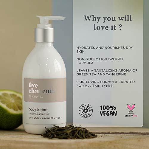 Image of Kimirica Five Elements Shower Gel and Moisturizing Body Lotion Bath Care Duo | Enrich with Goodness of Aloe and Glycerine for men & women 100% Vegan (300ml | 300ml)